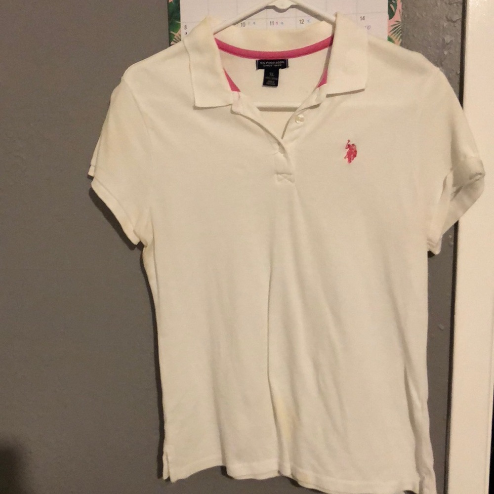 White US Polo Assn. polo